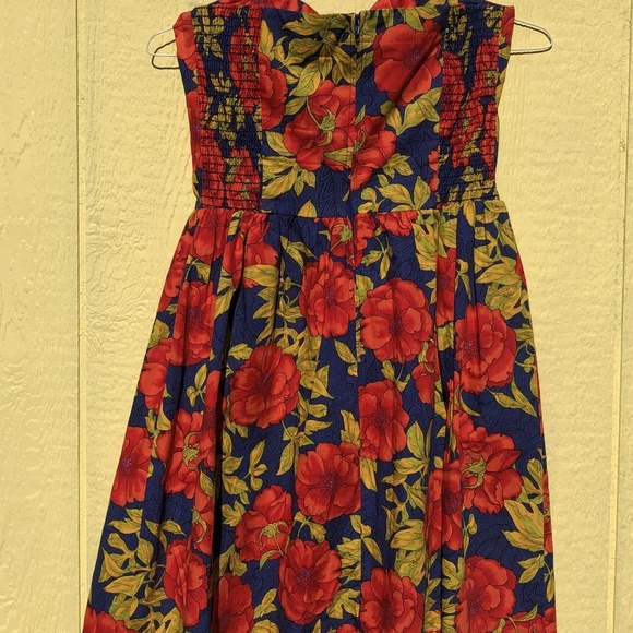 J Christopher Floral Tube Dress, Size 10 - Picture 2 of 3